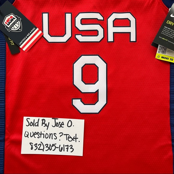 NIKE TEAM USA WILSON WOMENS BASKETBALL JERSEY SIZE SMALL OLYMPIC TOKYO DRI FIT L - Picture 7 of 10